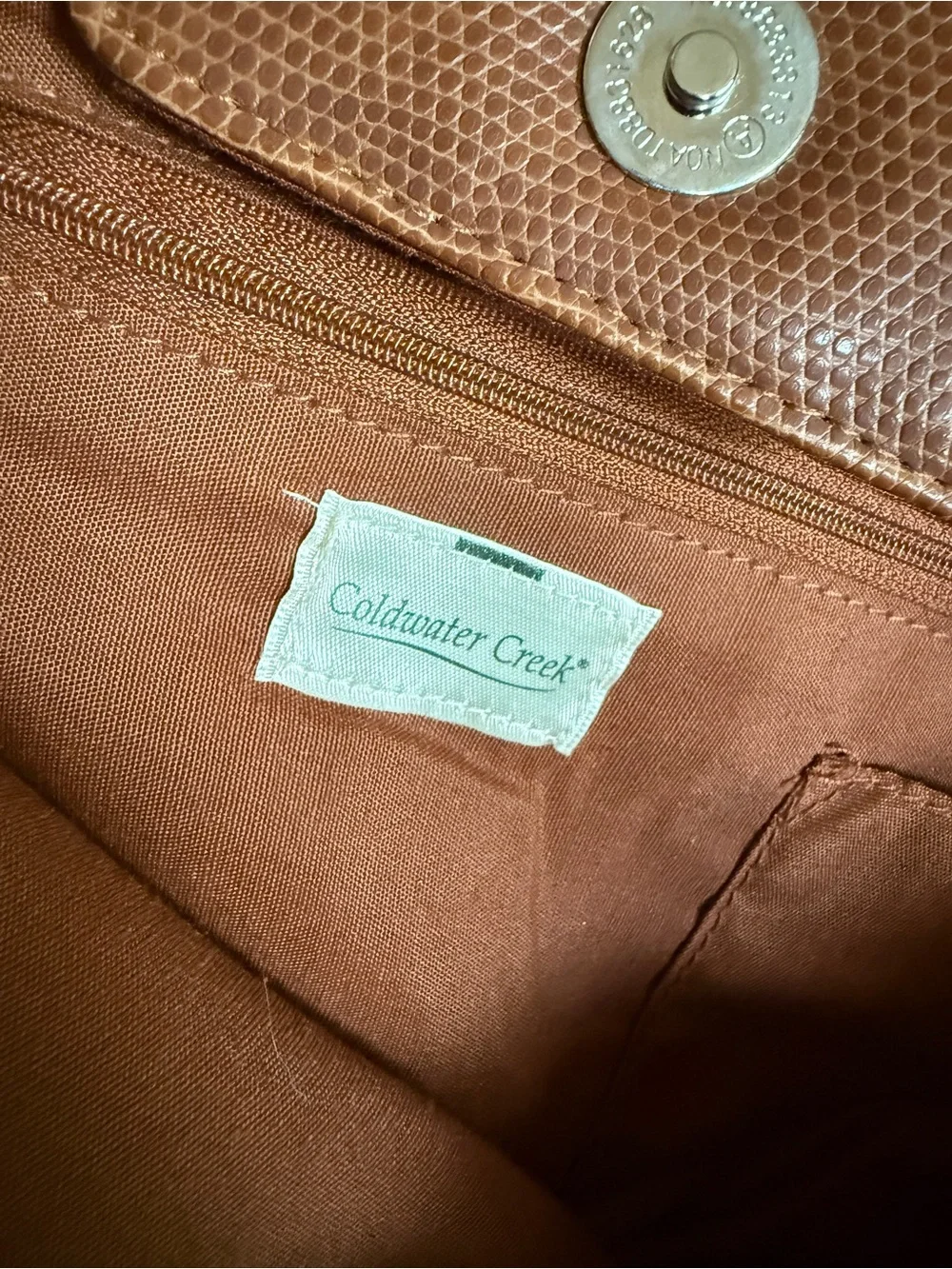 Coldwater Creek Classic Brown Women's Tote Bag - Sleek Everyday Carry